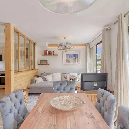 بيت للعطل Couchant Lumineux 6pax Vues Terrasses Confort شامونكس