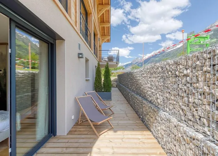 بيت للعطل Couchant Lumineux 6pax Vues Terrasses Confort شامونكس