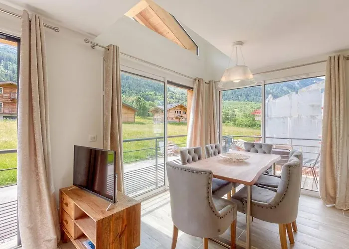 Couchant Lumineux 6pax Vues Terrasses Confort Semesterbostad