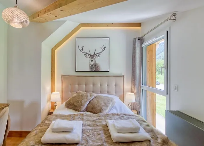 Couchant Lumineux 6pax Vues Terrasses Confort Semesterbostad Chamonix